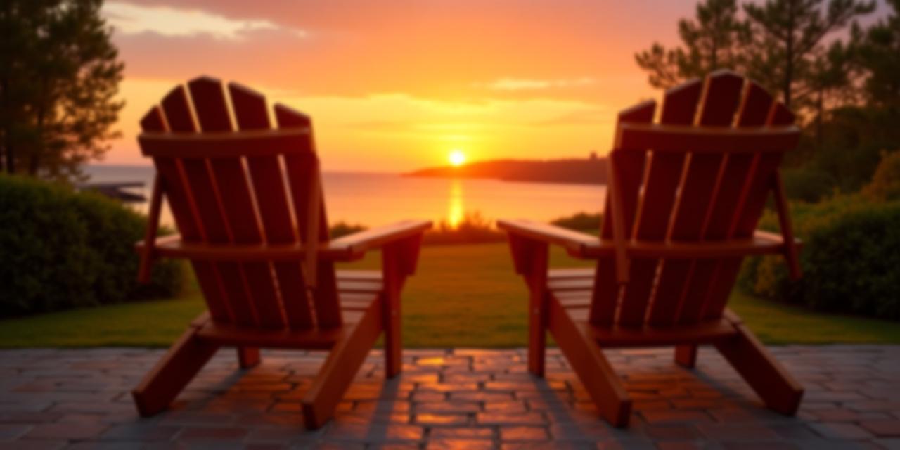 Cedar wood patio chair kit